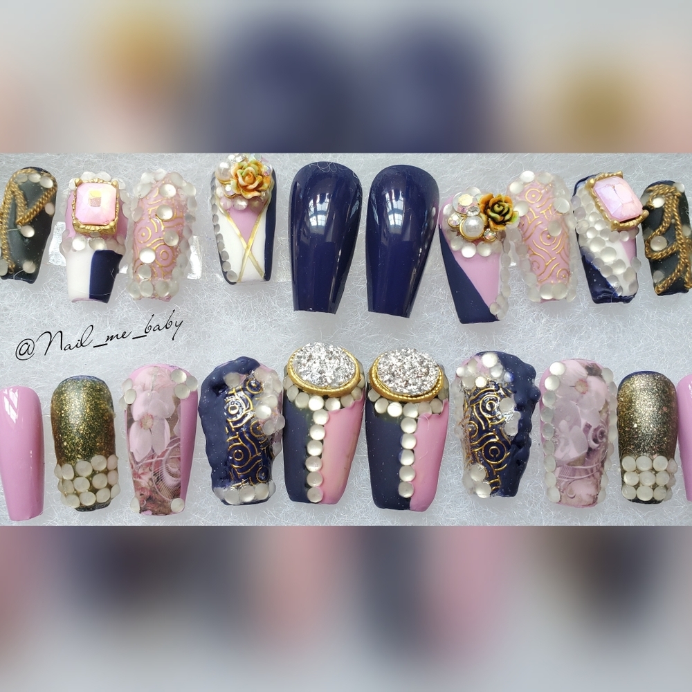 Luxurious press-ons